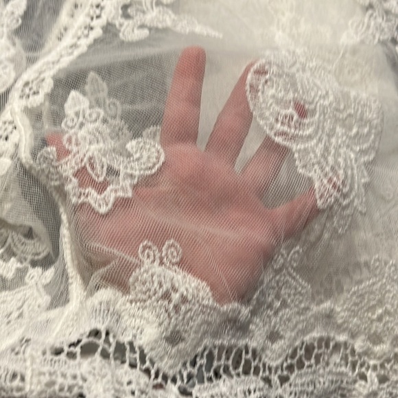 Altar’d State sheer crochet top - Picture 3 of 5